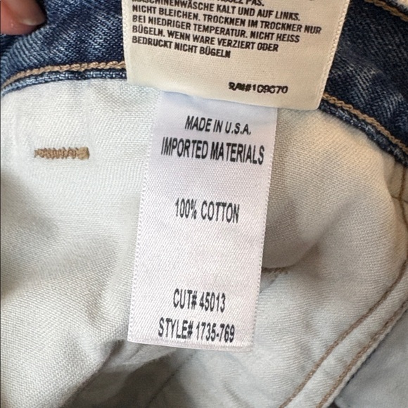 Citizens of Humanity Halsey Wide Leg Crop Jeans in Reverie - size 28 - Picture 9 of 9